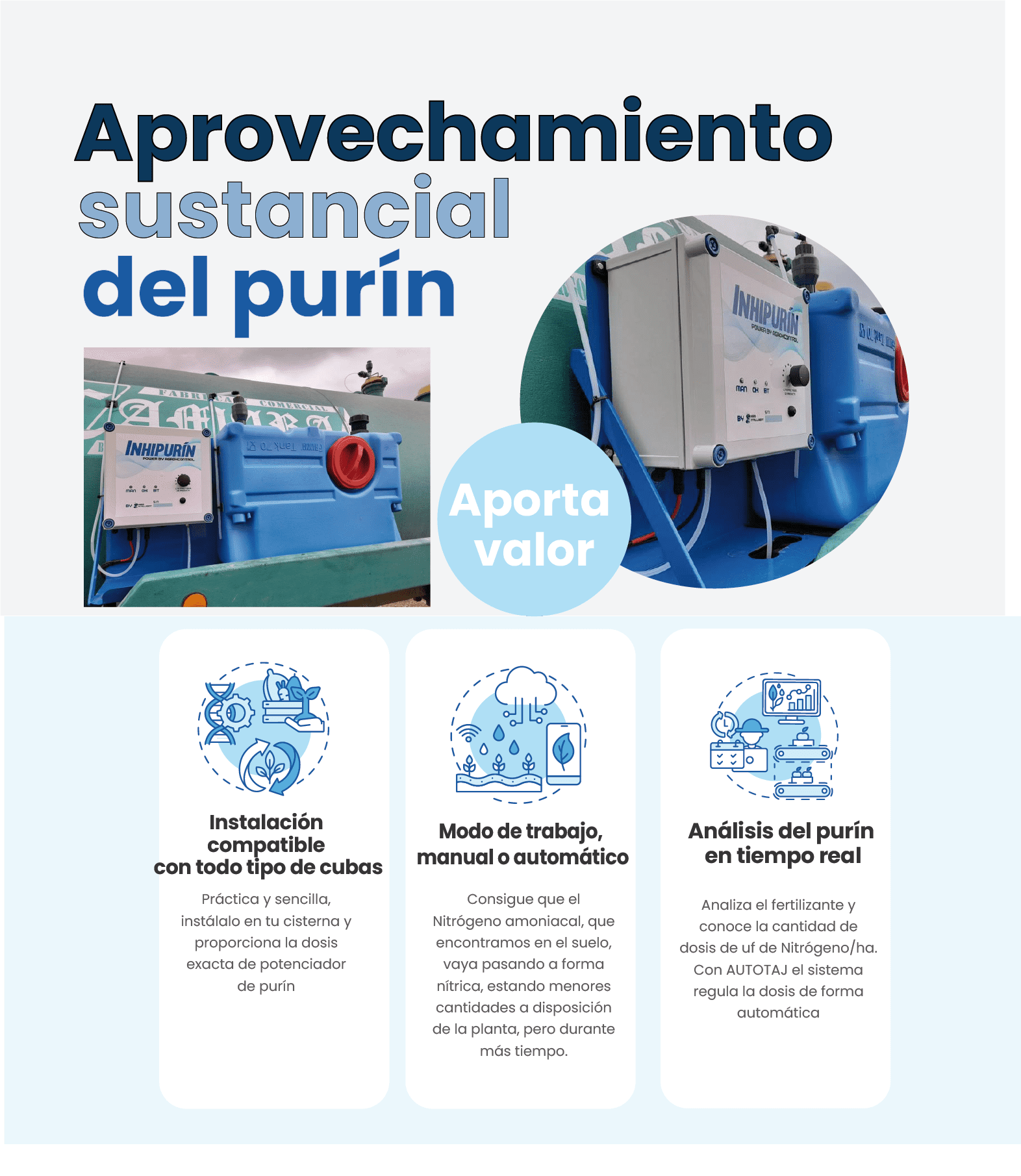 potenciación de purín